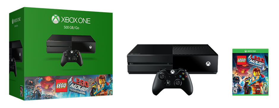 XboxOne_500GBConsole_LEGOTheMovieVideogame_hero image